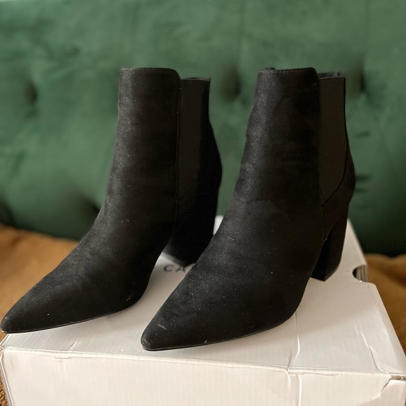 Call It Spring Nitsan Booties, Black, 7.5 US - Picture 1 of 5